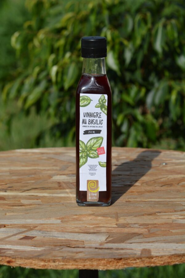Vinaigre au basilic