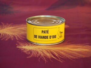 Pâté de viande d'oie