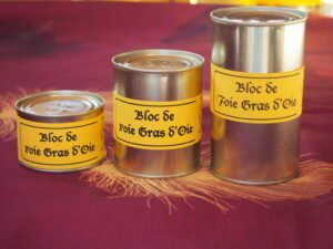 Bloc de foie gras d'oie