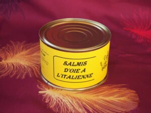 Salmis d'oie a l'italienne