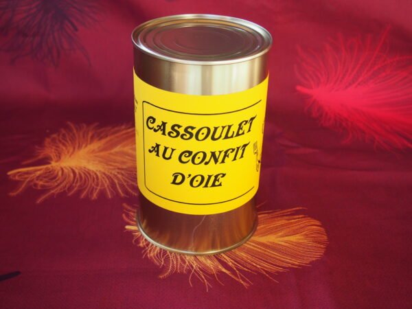 Cassoulet au confit d'oie