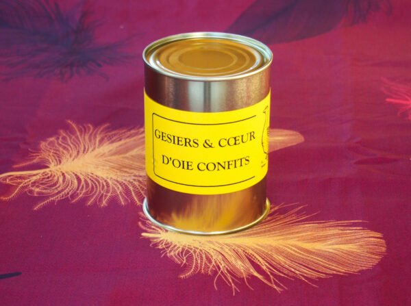 Gesiers d'oie confit